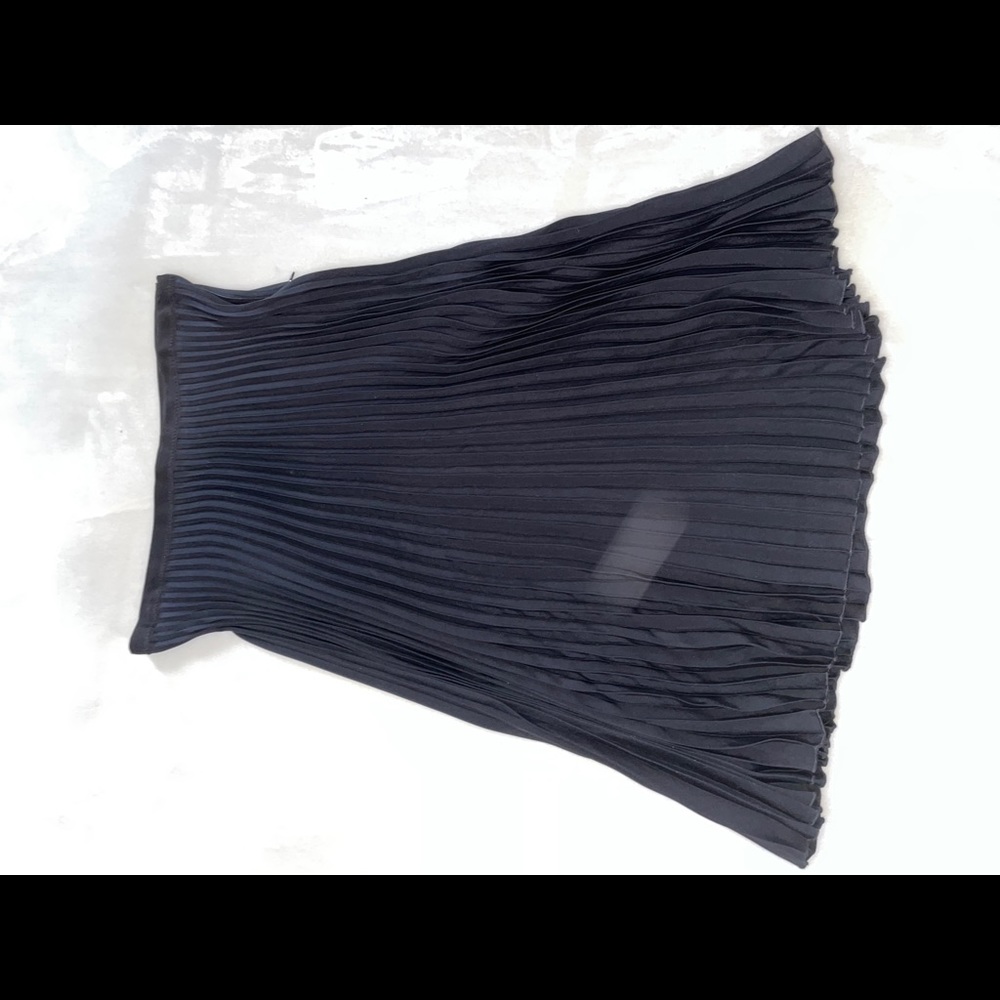 Rag and bone Black pleated skirt